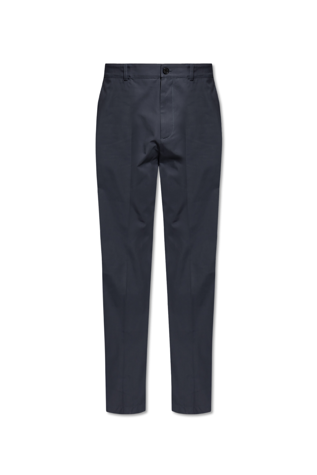 Burberry Cotton pants with embroidered logo | Men's Clothing